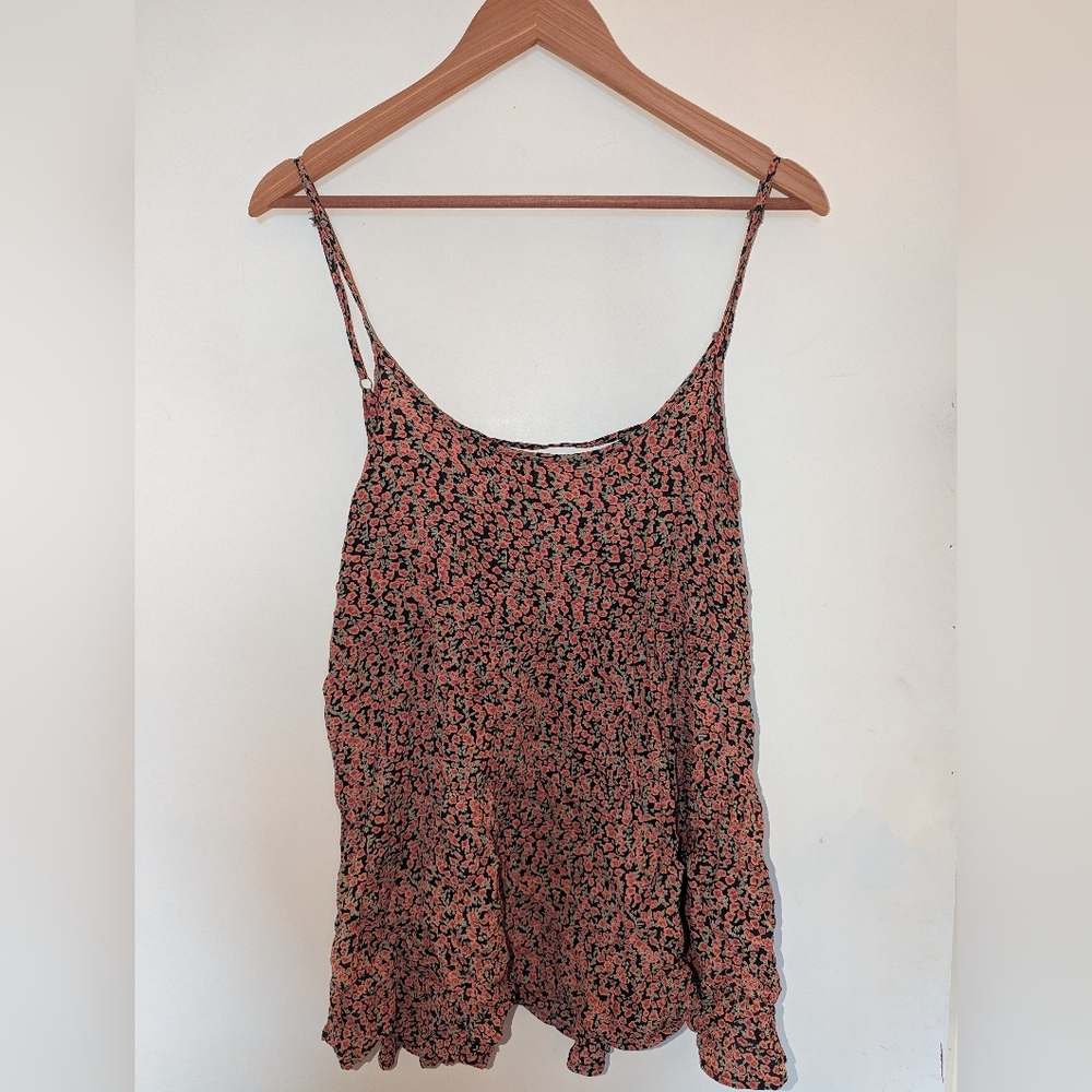Brandy Melville Floral Tank/Dress OS